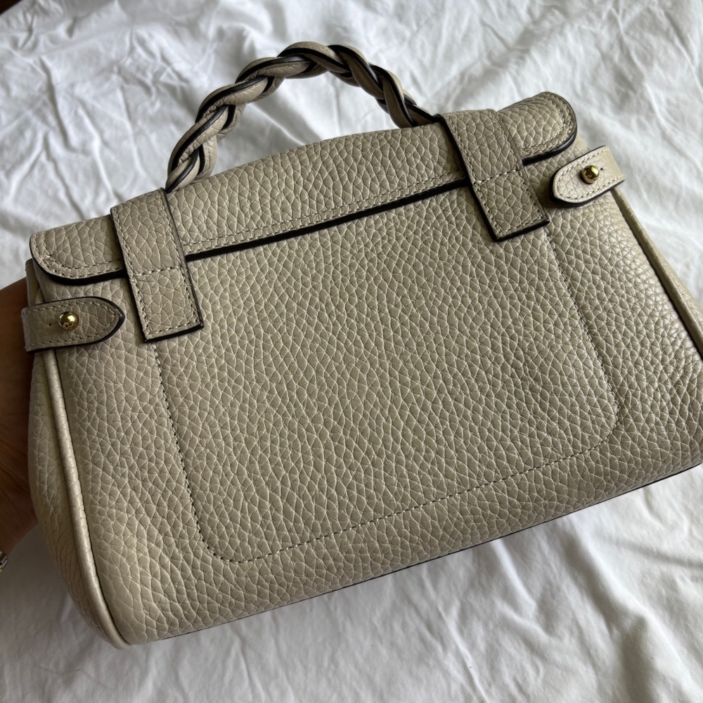 Mulberry Mini Alexa in Chalk - Picture 6 of 17